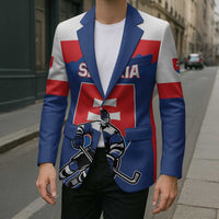 Custom Hockey 2026 Slovakia Blazer Nasi Chlapci Go Champions - Wonder Print Shop