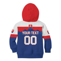 Custom Hockey 2026 Slovakia Kid Hoodie Nasi Chlapci Go Champions - Wonder Print Shop