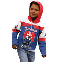 Custom Hockey 2026 Slovakia Kid Hoodie Nasi Chlapci Go Champions - Wonder Print Shop