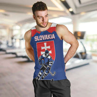 Custom Hockey 2026 Slovakia Men Tank Top Nasi Chlapci Go Champions - Wonder Print Shop