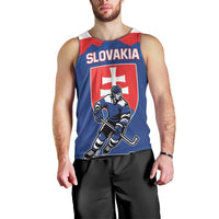 Custom Hockey 2026 Slovakia Men Tank Top Nasi Chlapci Go Champions - Wonder Print Shop