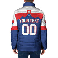Custom Hockey 2026 Slovakia Padded Jacket Nasi Chlapci Go Champions - Wonder Print Shop