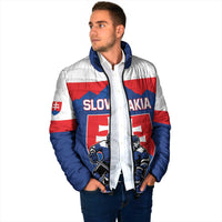 Custom Hockey 2026 Slovakia Padded Jacket Nasi Chlapci Go Champions - Wonder Print Shop