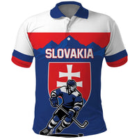 Custom Hockey 2026 Slovakia Polo Shirt Nasi Chlapci Go Champions - Wonder Print Shop