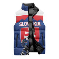 Custom Hockey 2026 Slovakia Sleeveless Puffer Jacket Nasi Chlapci Go Champions - Wonder Print Shop