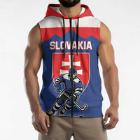 Custom Hockey 2026 Slovakia Sleeveless Zip Hoodie Nasi Chlapci Go Champions - Wonder Print Shop