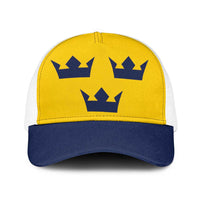 Hockey 2026 Sweden Baseball Net Cap Tre Kronor Go Champions