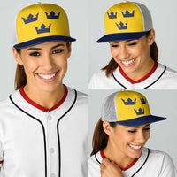Hockey 2026 Sweden Baseball Net Cap Tre Kronor Go Champions