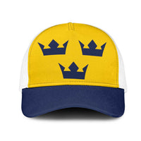 Hockey 2026 Sweden Mesh Trucker Cap Tre Kronor Go Champions