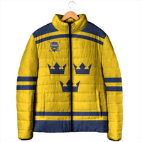 Custom Hockey 2026 Sweden Padded Jacket Tre Kronor Go Champions - Wonder Print Shop