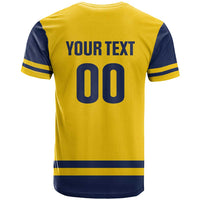 Custom Hockey 2026 Sweden T Shirt Tre Kronor Go Champions - Wonder Print Shop