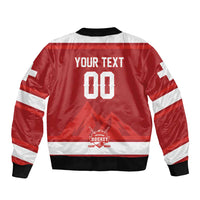 Custom Hockey 2026 Switzerland Bomber Jacket Go Champions La Nati - Wonder Print Shop