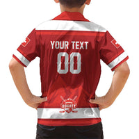 Custom Hockey 2026 Switzerland Hawaiian Shirt Go Champions La Nati - Wonder Print Shop