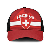 Hockey 2026 Switzerland Mesh Trucker Cap Go Champions La Nati