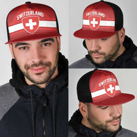 Hockey 2026 Switzerland Mesh Trucker Cap Go Champions La Nati
