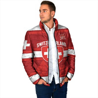 Custom Hockey 2026 Switzerland Padded Jacket Go Champions La Nati - Wonder Print Shop