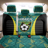 Jamaica Football Back Car Seat Cover We Believe Reggae Boyz