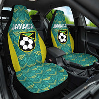 Jamaica Football Car Seat Cover We Believe Reggae Boyz