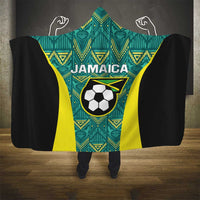 Jamaica Football Hooded Blanket We Believe Reggae Boyz