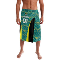 Custom Jamaica Football Lavalava We Believe Reggae Boyz