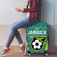 Jamaica Football Luggage Cover We Believe Reggae Boyz