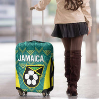 Jamaica Football Luggage Cover We Believe Reggae Boyz