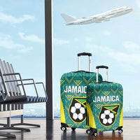 Jamaica Football Luggage Cover We Believe Reggae Boyz