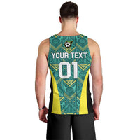 Custom Jamaica Football Men Tank Top We Believe Reggae Boyz