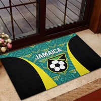 Jamaica Football Rubber Doormat We Believe Reggae Boyz