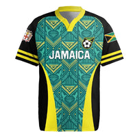 Custom Jamaica Football Rugby Jersey We Believe Reggae Boyz