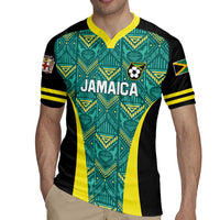Custom Jamaica Football Rugby Jersey We Believe Reggae Boyz