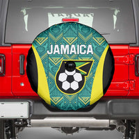 Jamaica Football Spare Tire Cover We Believe Reggae Boyz