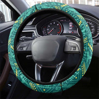 Jamaica Football Steering Wheel Cover We Believe Reggae Boyz