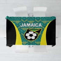 Jamaica Football Tablecloth We Believe Reggae Boyz