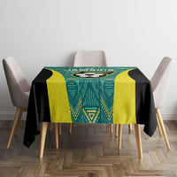 Jamaica Football Tablecloth We Believe Reggae Boyz