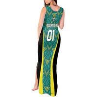 Custom Jamaica Football Tank Maxi Dress We Believe Reggae Boyz