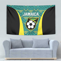 Jamaica Football Tapestry We Believe Reggae Boyz
