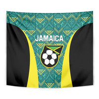 Jamaica Football Tapestry We Believe Reggae Boyz