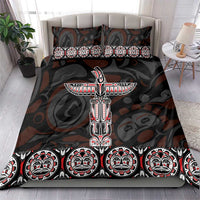 Canada Haida Totem Bedding Set Haida Spirit