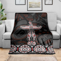 Canada Haida Totem Blanket Haida Spirit