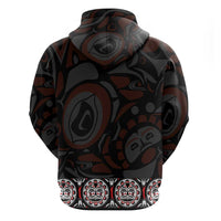 Canada Haida Totem Hoodie Haida Spirit