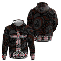 Canada Haida Totem Hoodie Haida Spirit