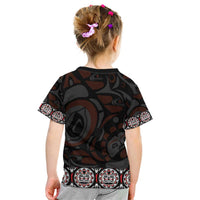 Canada Haida Totem Kid T Shirt Haida Spirit