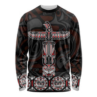 Canada Haida Totem Long Sleeve Shirt Haida Spirit