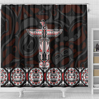 Canada Haida Totem Shower Curtain Haida Spirit