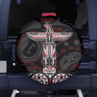 Canada Haida Totem Spare Tire Cover Haida Spirit