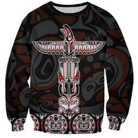 Canada Haida Totem Sweatshirt Haida Spirit
