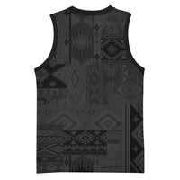 Native American Wolf Basketball Jersey Tribal Pattern