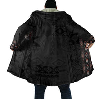 Native American Wolf Cloak Tribal Pattern