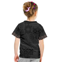 Native American Wolf Kid T Shirt Tribal Pattern